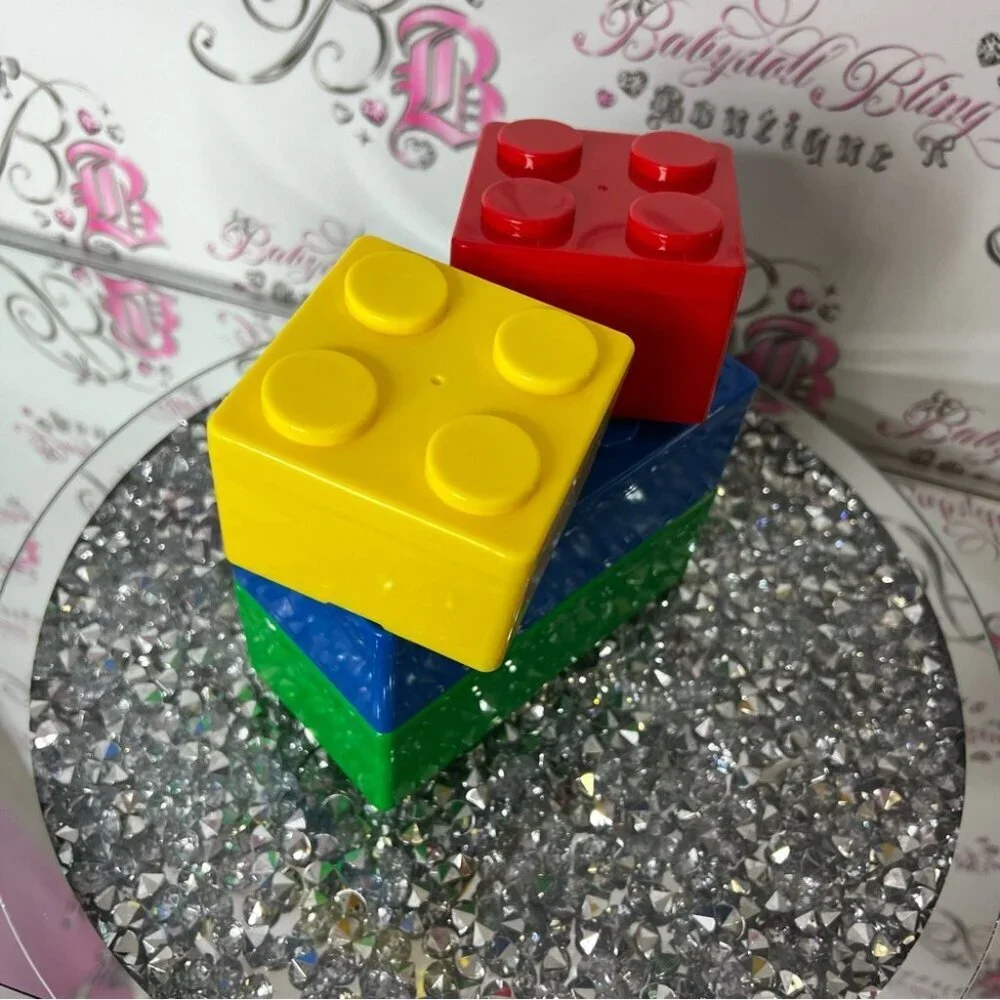 Storage blocks stackable Colorful Building Blocks Set NEW